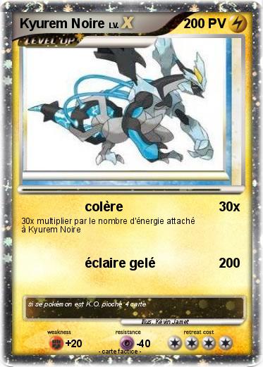 Pokemon Kyurem Noire