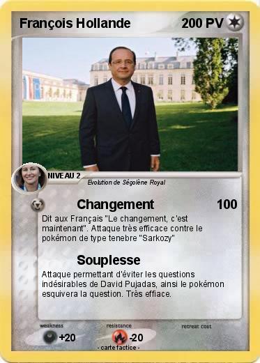 Pokemon François Hollande