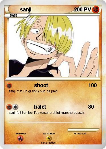 Pokemon sanji