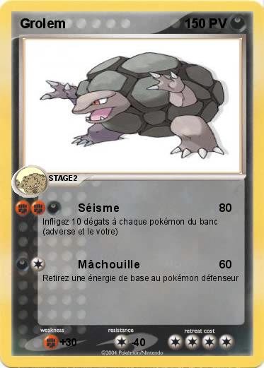 Pokemon Grolem