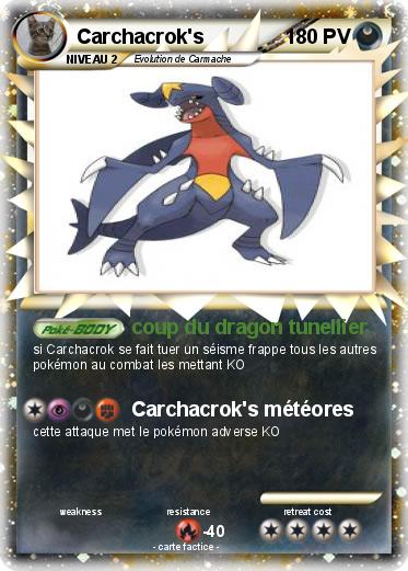 Pokemon Carchacrok's