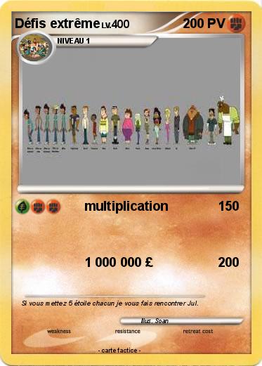 Pokemon Défis extrême