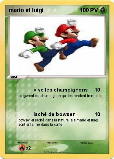 Pokemon mario et luigi