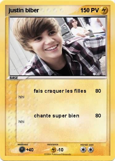 Pokemon justin biber
