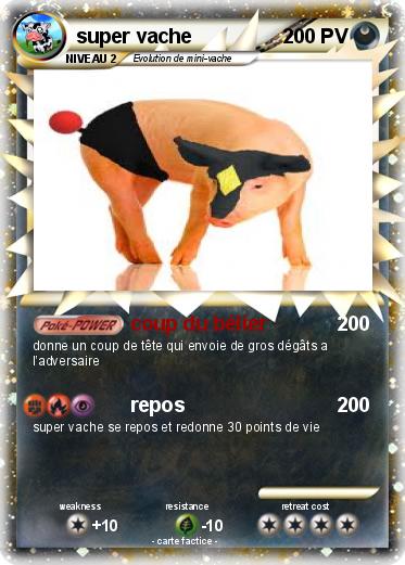 Pokemon super vache