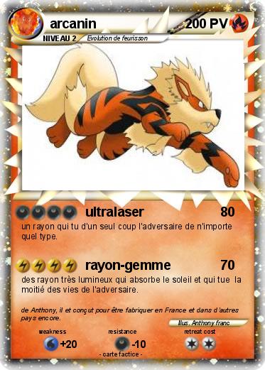 Pokemon arcanin