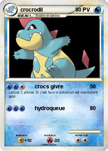 Pokemon crocrodil