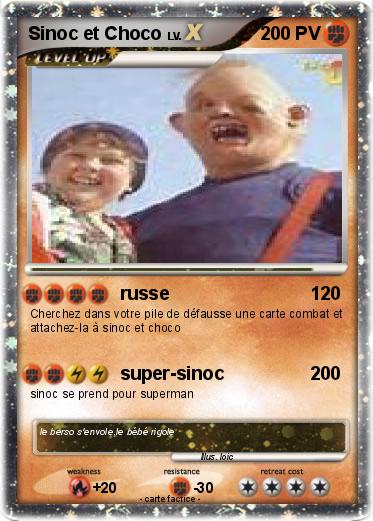 Pokemon Sinoc et Choco