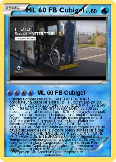 Pokemon ML 60 FB Cubigel