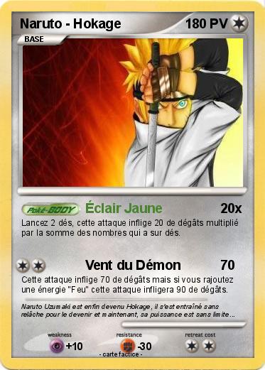 Pokemon Naruto - Hokage