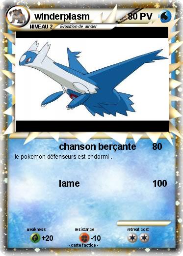 Pokemon winderplasm