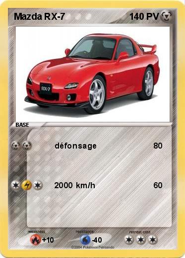 Pokemon Mazda RX-7