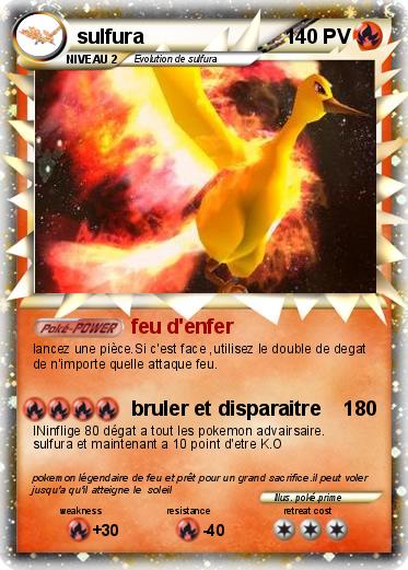 Pokemon sulfura