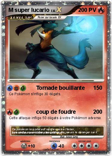 Pokemon M super lucario