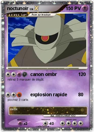 Pokemon noctunoir