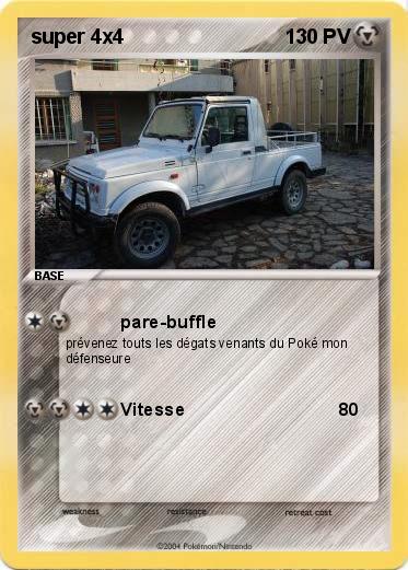 Pokemon super 4x4