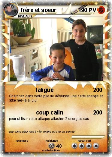 Pokemon frère et soeur