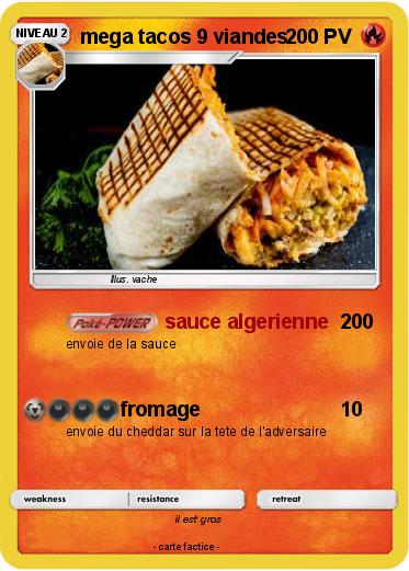 Pokemon mega tacos 9 viandes