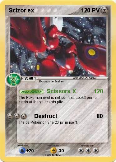 Pokemon Scizor ex
