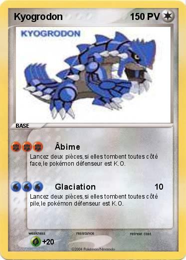 Pokemon Kyogrodon                        