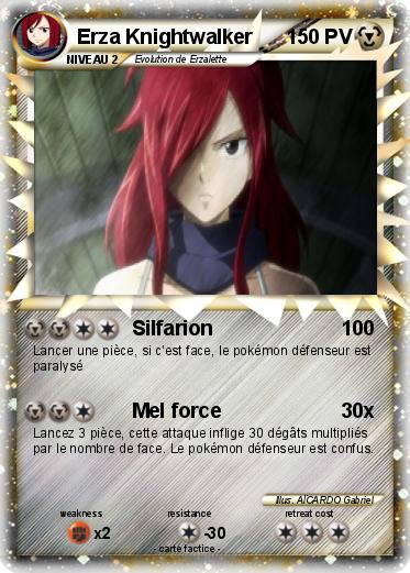 Pokemon Erza Knightwalker