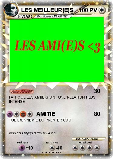 Pokemon LES MEILLEUR(E)S