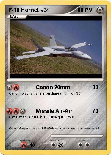 Pokemon F-18 Hornet