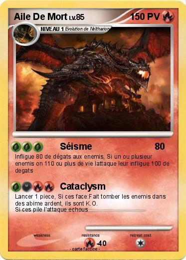 Pokemon Aile De Mort