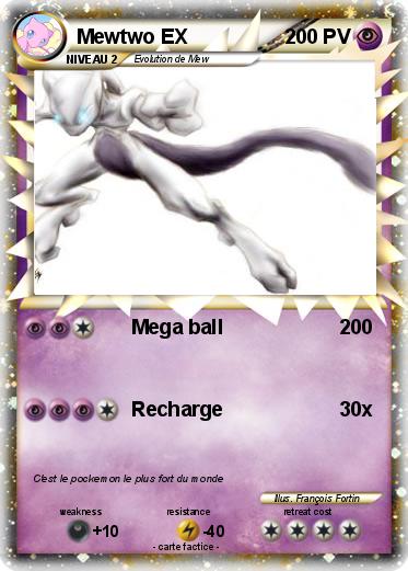 Pokemon Mewtwo EX