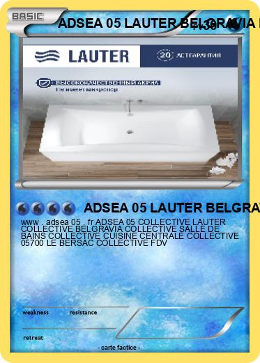 Pokemon ADSEA 05 LAUTER BELGRAVIA FDV