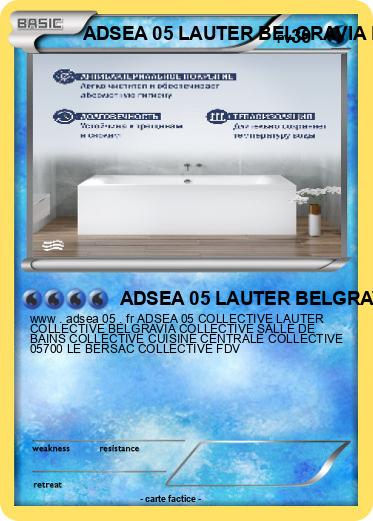 Pokemon ADSEA 05 LAUTER BELGRAVIA FDV