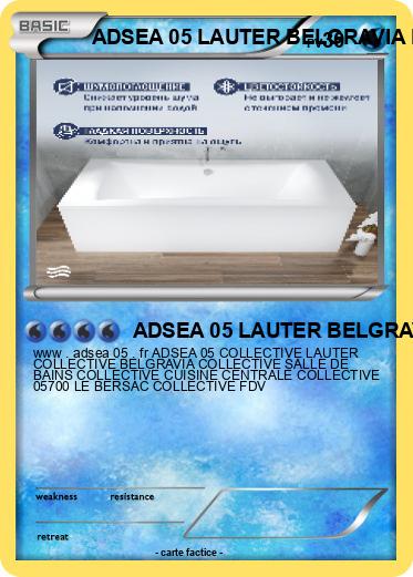 Pokemon ADSEA 05 LAUTER BELGRAVIA FDV