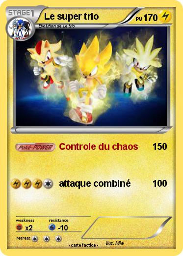 Pokemon Le super trio