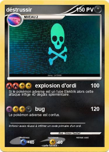 Pokemon déstrussir