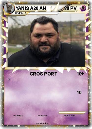 Pokemon YANIS A20 AN