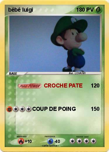 Pokemon bébé luigi