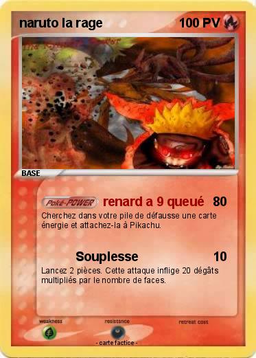 Pokemon naruto la rage