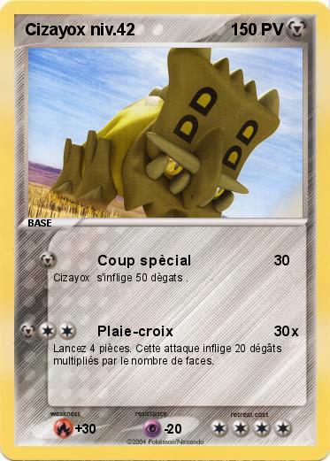 Pokemon Cizayox niv.42