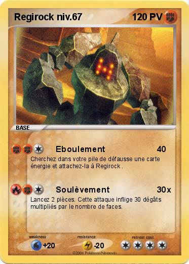 Pokemon Regirock niv.67