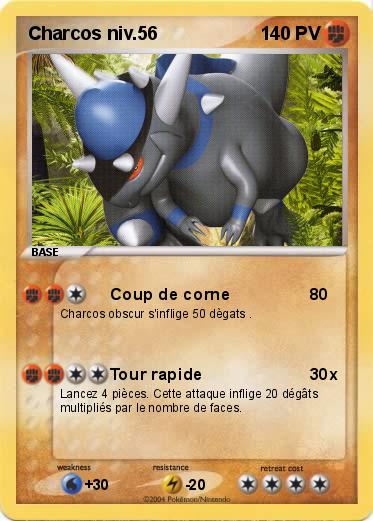 Pokemon Charcos niv.56