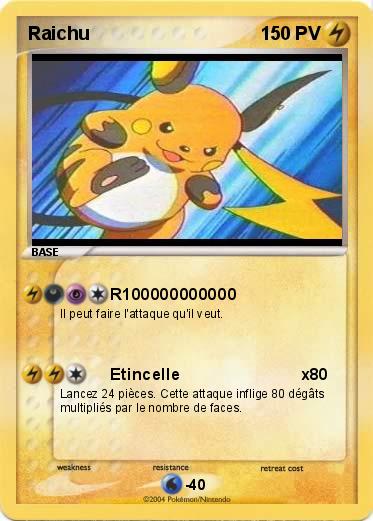 Pokemon Raichu