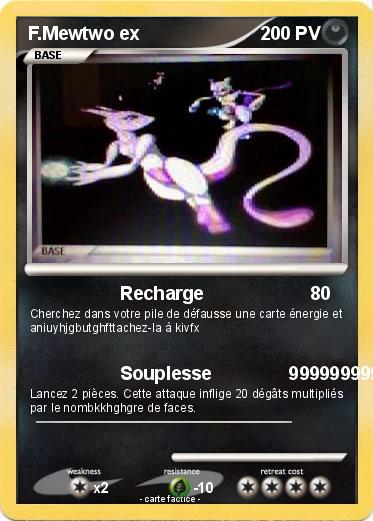 Pokemon F.Mewtwo ex
