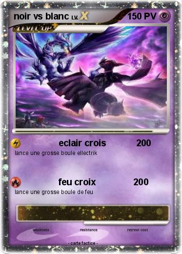 Pokemon noir vs blanc