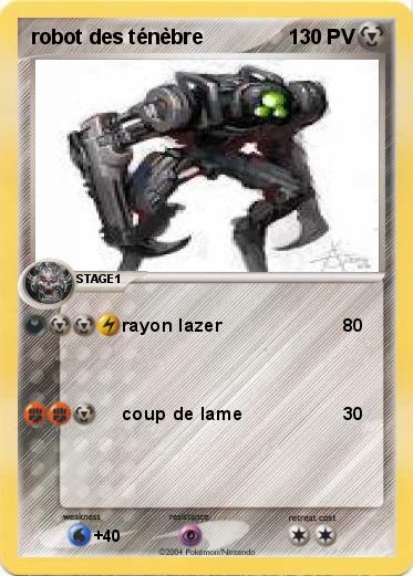 Pokemon robot des ténèbre 