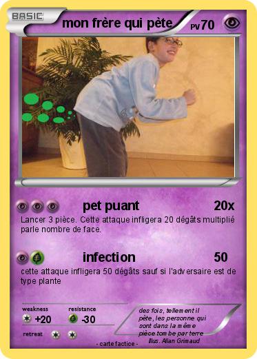 Pokemon mon frère qui pète