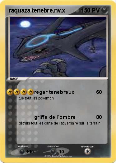 Pokemon raquaza tenebre.nv.x