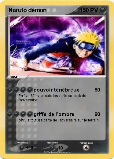 Pokemon Naruto démon
