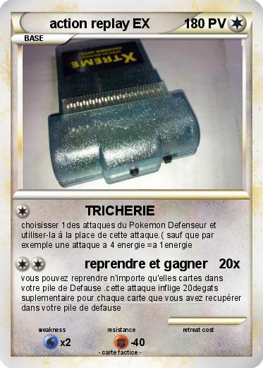 Pokemon action replay EX
