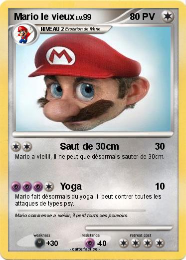 Pokemon Mario le vieux