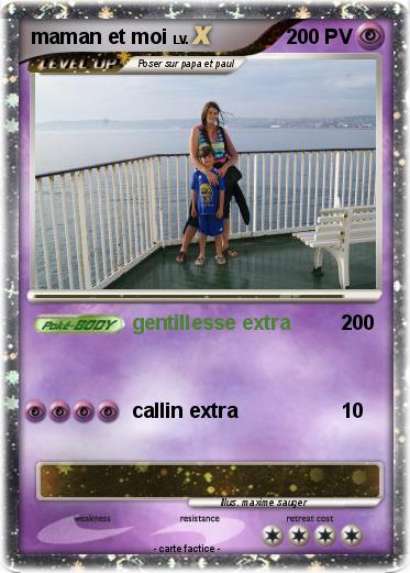 Pokemon maman et moi